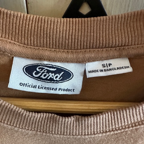 Ford F-Series Graphic T-Shirt Official Licensed Truck Tee Brown - Picture 3 of 5